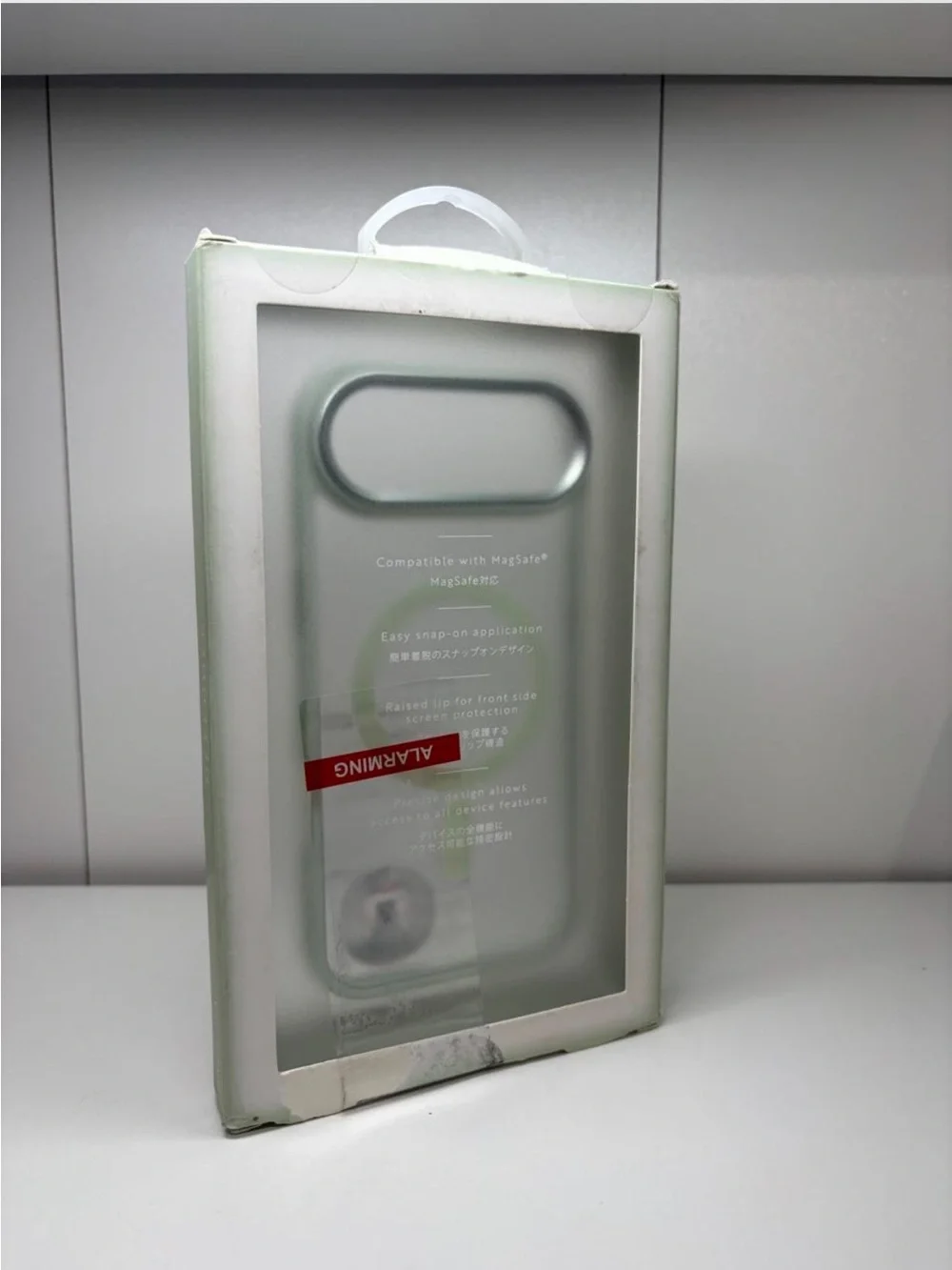 iPhone 17 Air MVMT Mint Green MagSafe-Compatible Defender Case with Clear Back